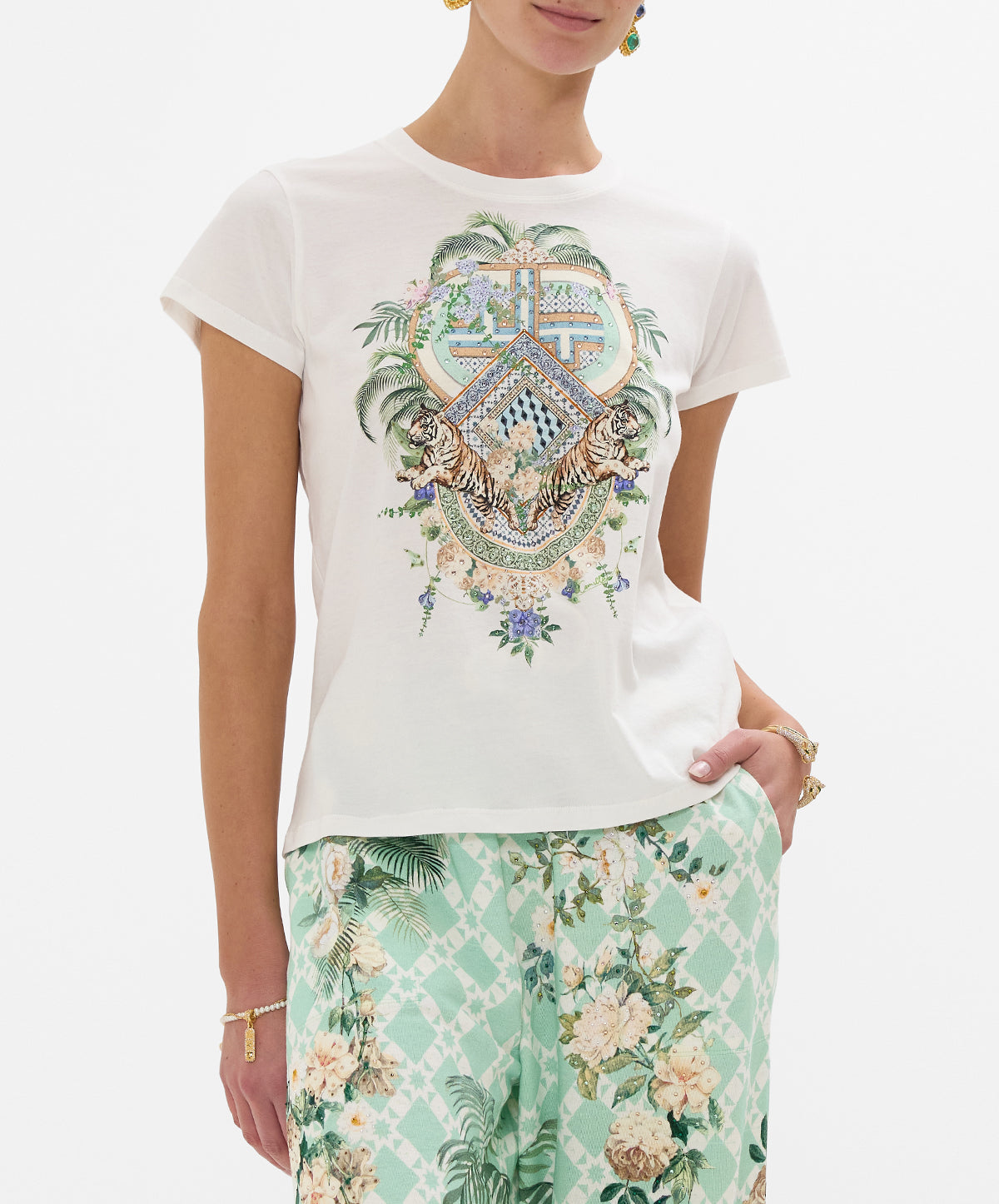 Slim Fit Round Neck T-Shirt