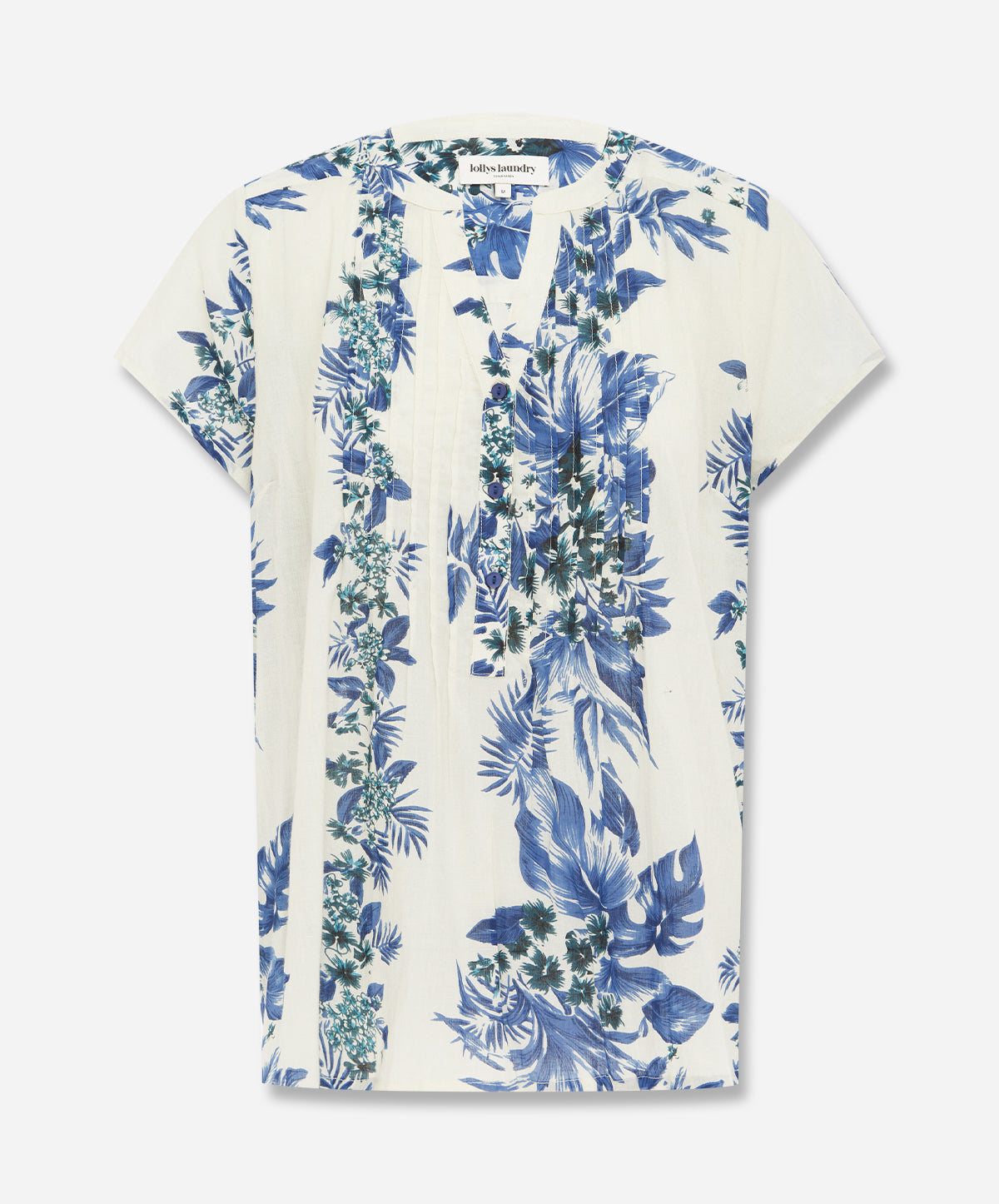 HeatherLL Printed Voile Blouse