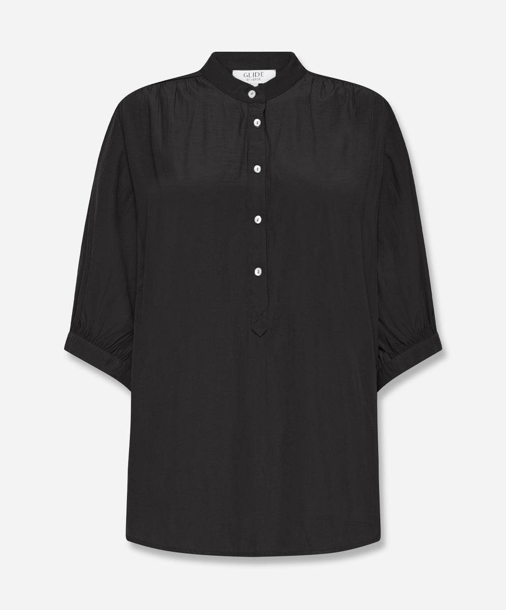 ★FLARE UP★ Vanish Tie Scarf TShirt FL114Black FLAREUP] Vanish Tie Scarf T-Shirt (FL-114_Black) – SellerWork