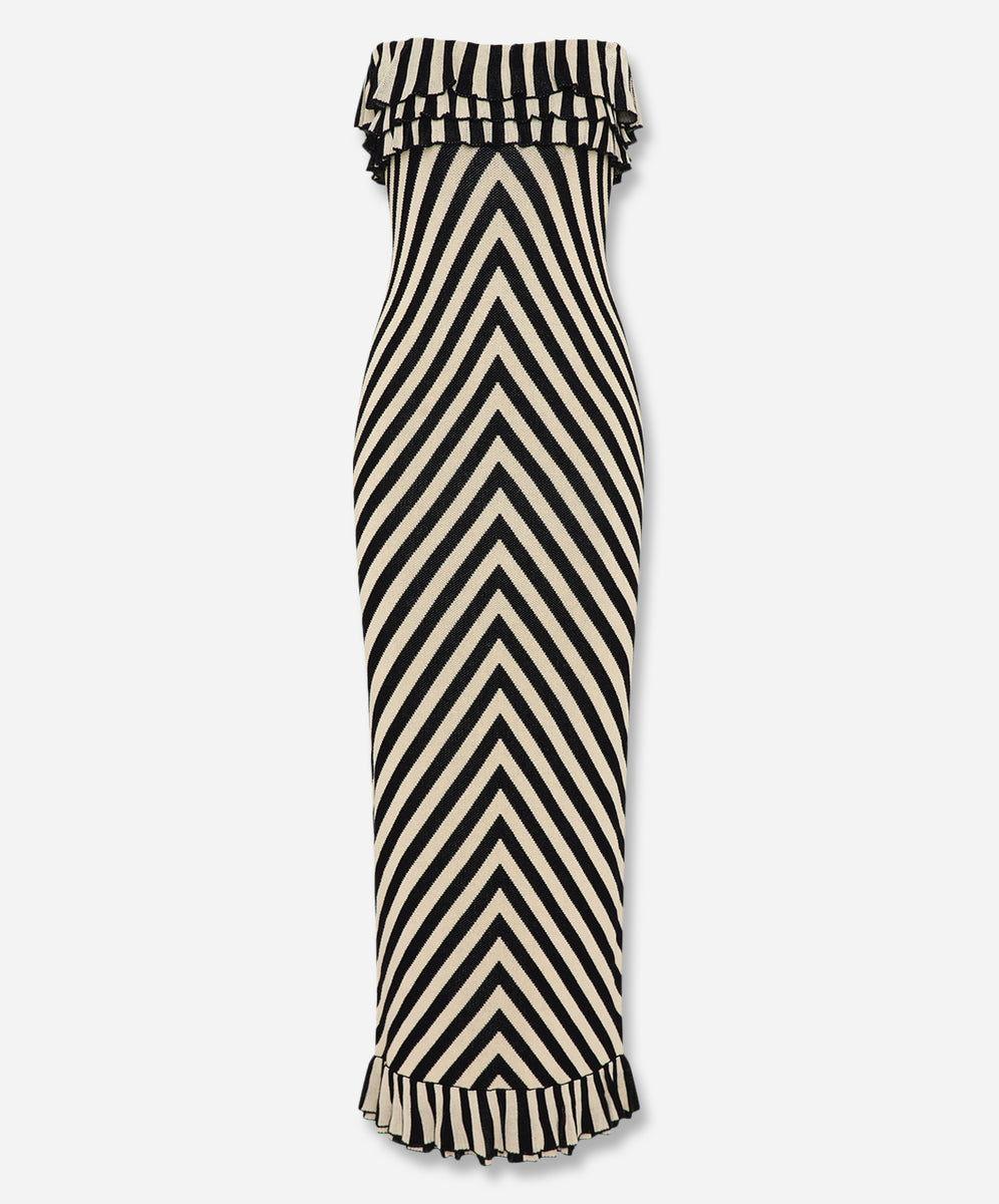 Miles Strapless Dress | The Forme