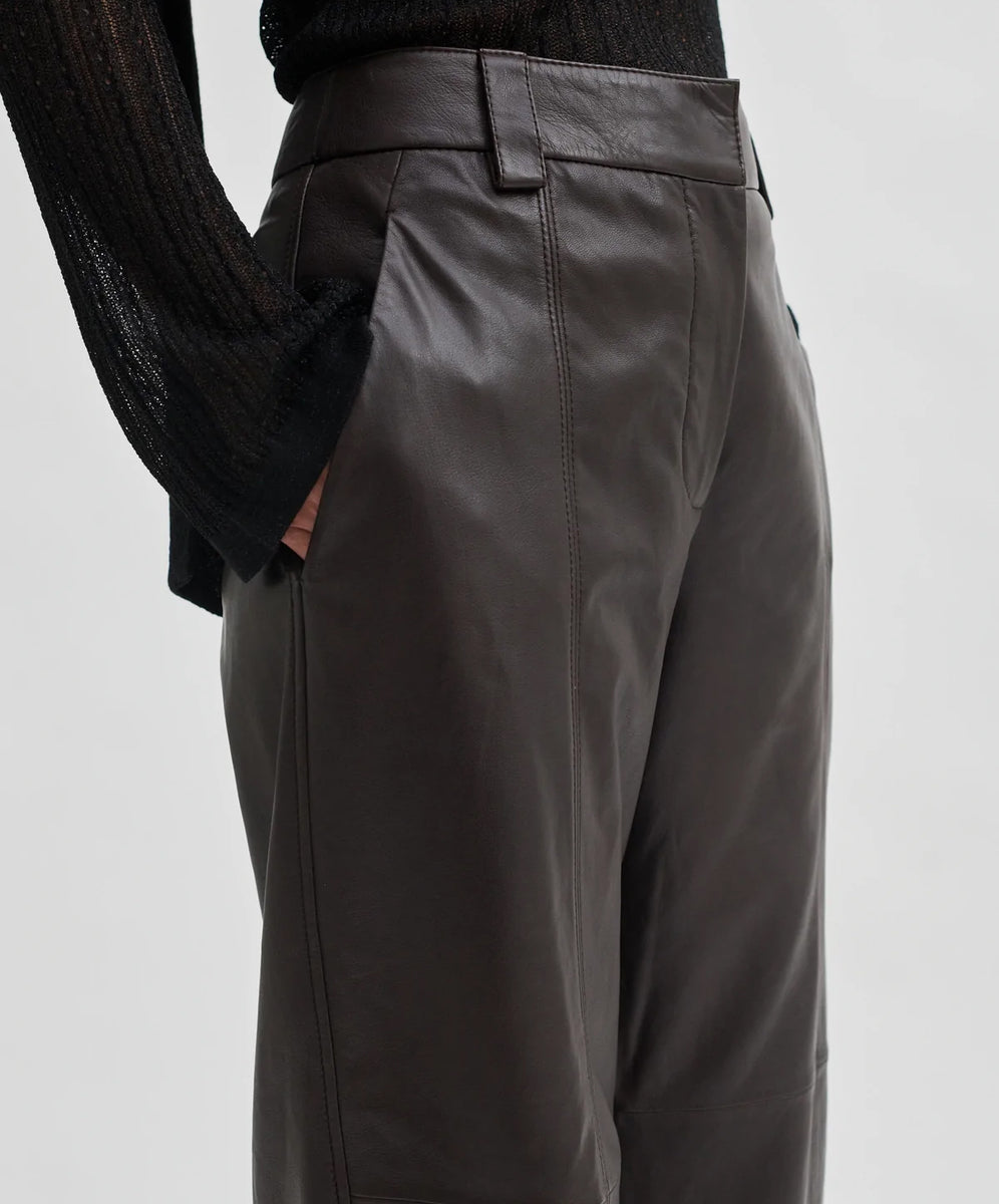 Letho Leather Trousers | The Forme