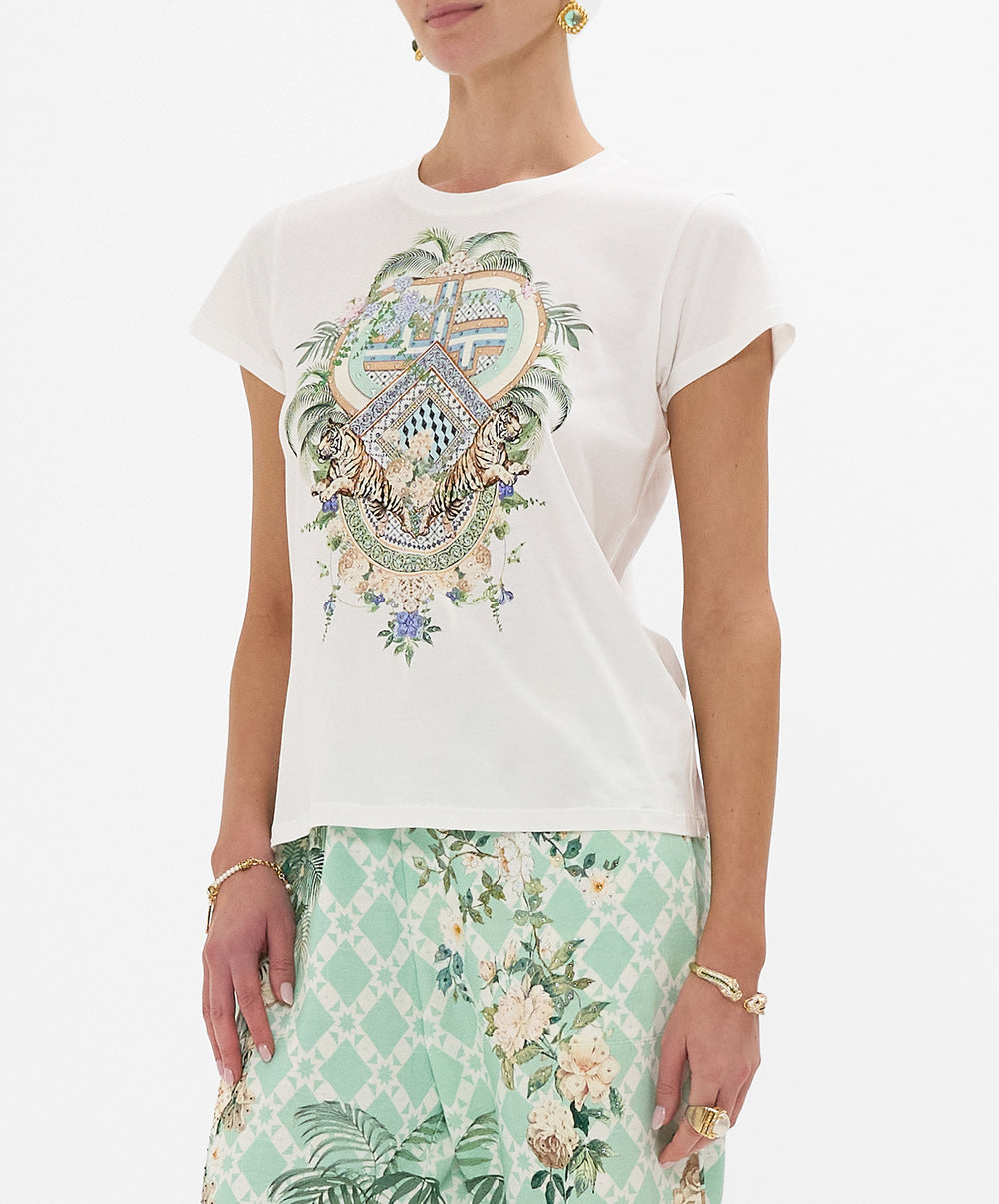 Slim Fit Round Neck T-Shirt