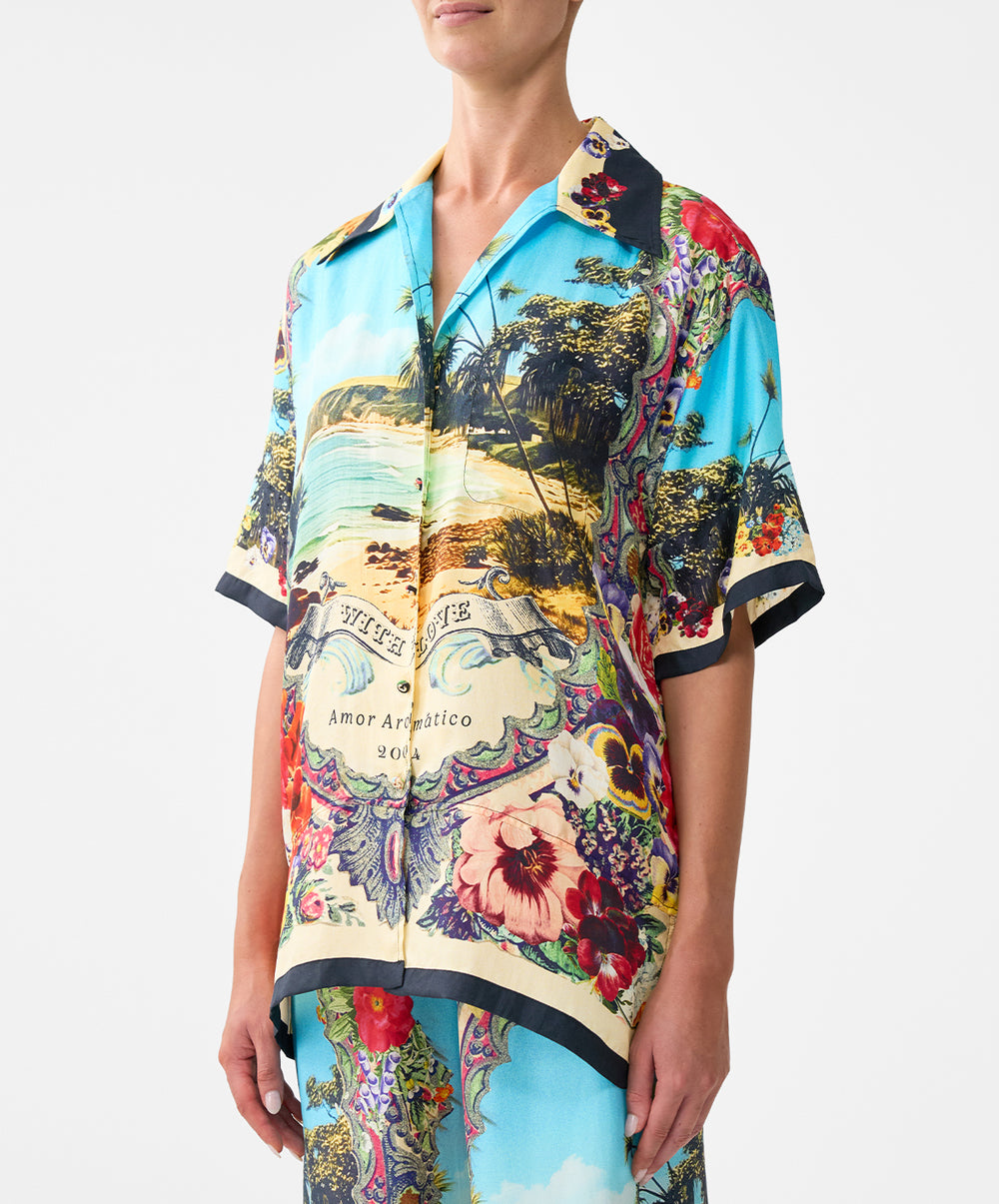 Oversized Shirt With Pocket