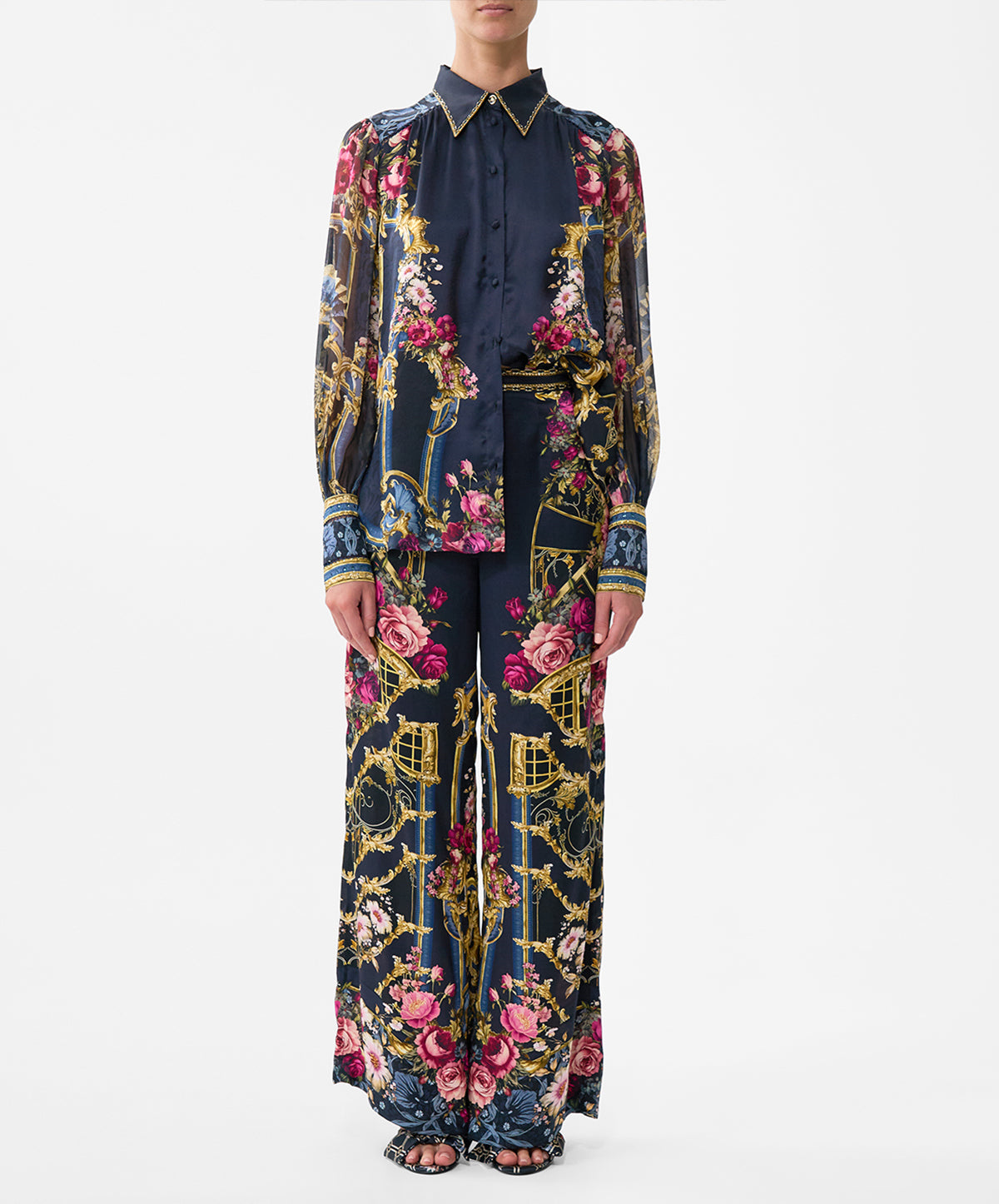 Minimal Wide Leg Pant
