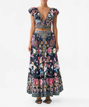 Load image into Gallery viewer, Tiered Maxi Skirt