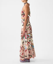 Load image into Gallery viewer, Shirred Waist Tiered Circle Skirt