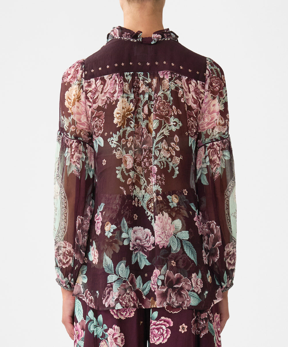 Frill Collared Blouse