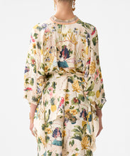 Load image into Gallery viewer, Button Through Scarf Blouse