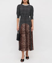 Load image into Gallery viewer, Meg Leopard Midi Dress