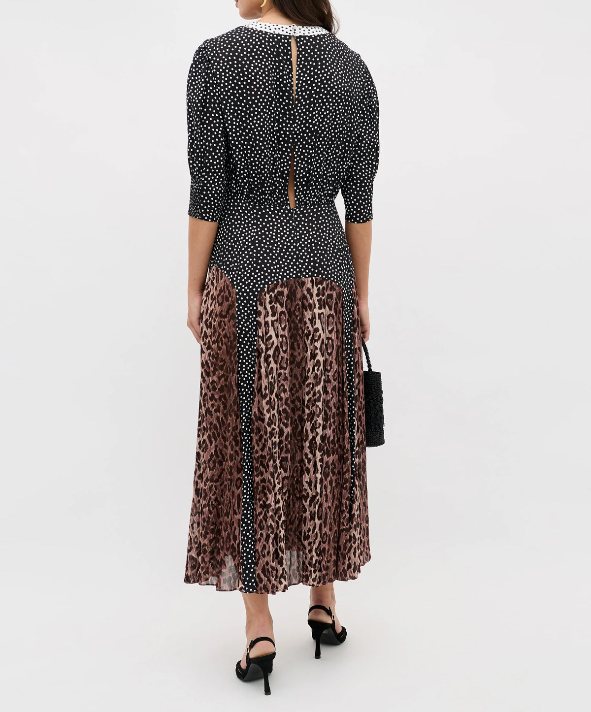 Meg Leopard Midi Dress
