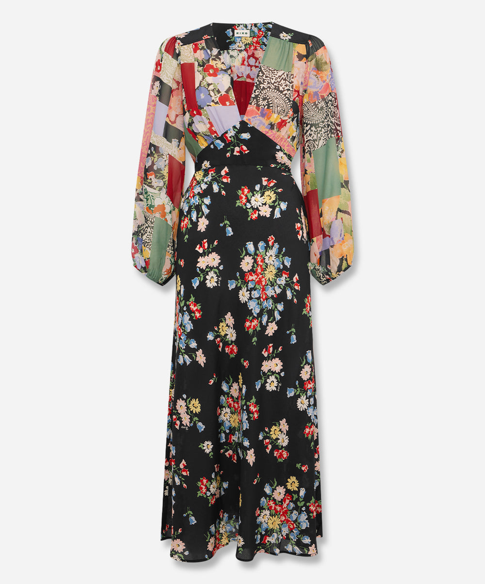 Kaila Silk Midi Dress