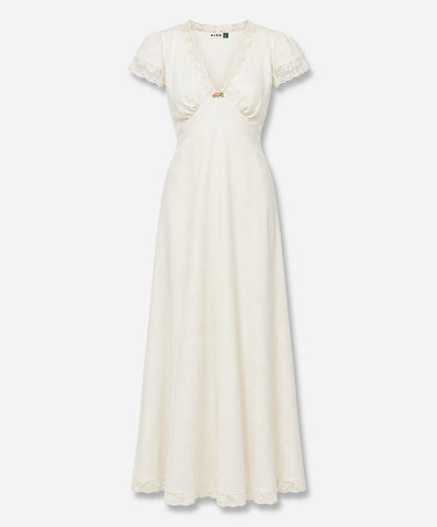 Clarice Linen Midi Dress