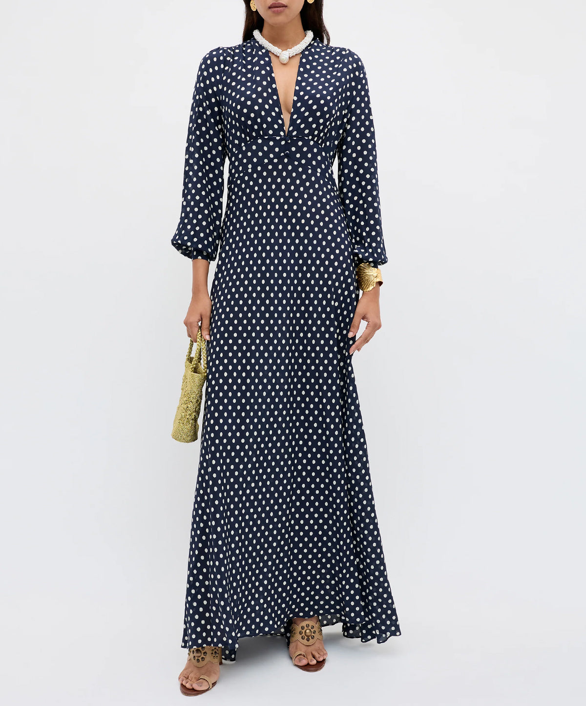 Emory Silk Maxi Dress