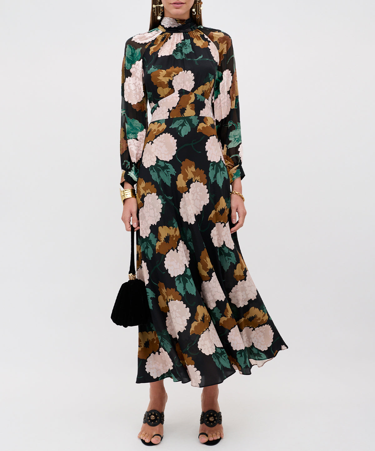 Paige Silk Midi Dress