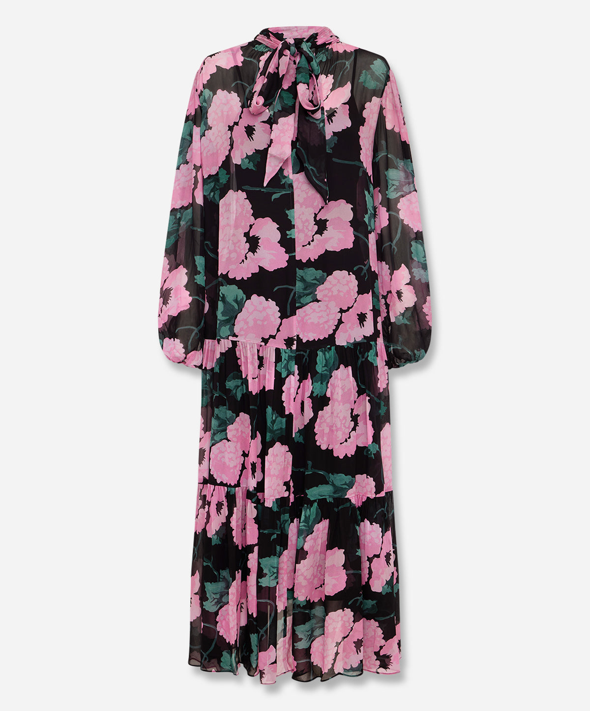 Adalind Chiffon Midi Dress