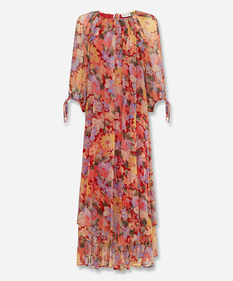 Hayden Chiffon Midi Dress
