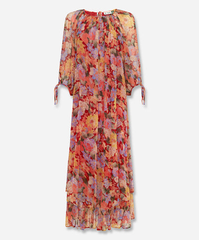 Hayden Chiffon Midi Dress