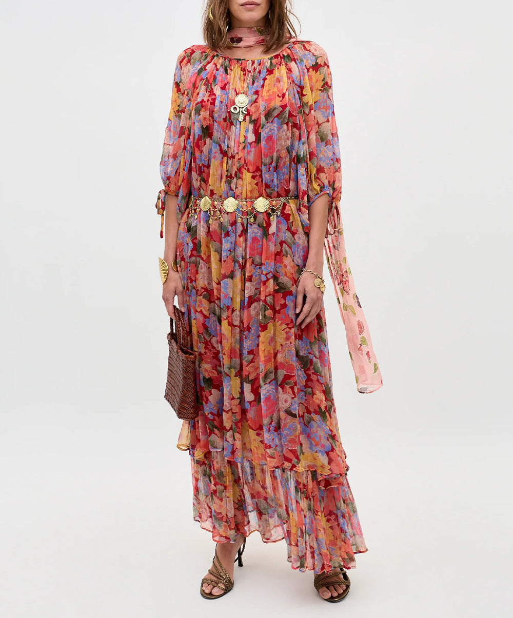 Hayden Chiffon Midi Dress
