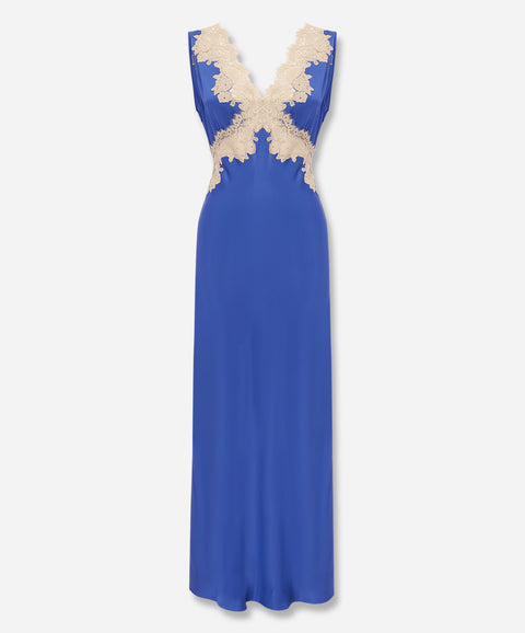 Lysandra Satin Midi Dress
