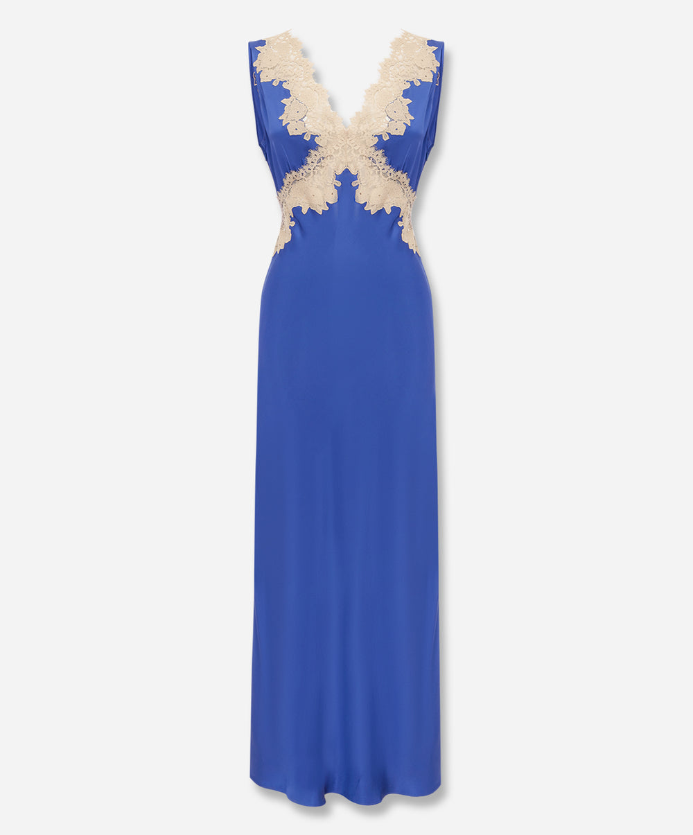 Lysandra Satin Midi Dress