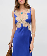 Load image into Gallery viewer, Lysandra Satin Midi Dress