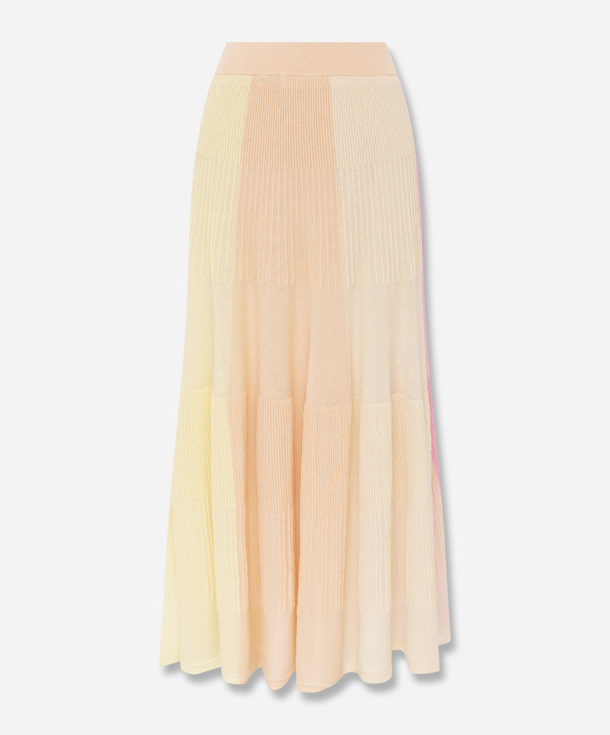 Radial Midi Skirt