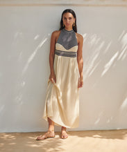 Load image into Gallery viewer, Textured Halter Dress