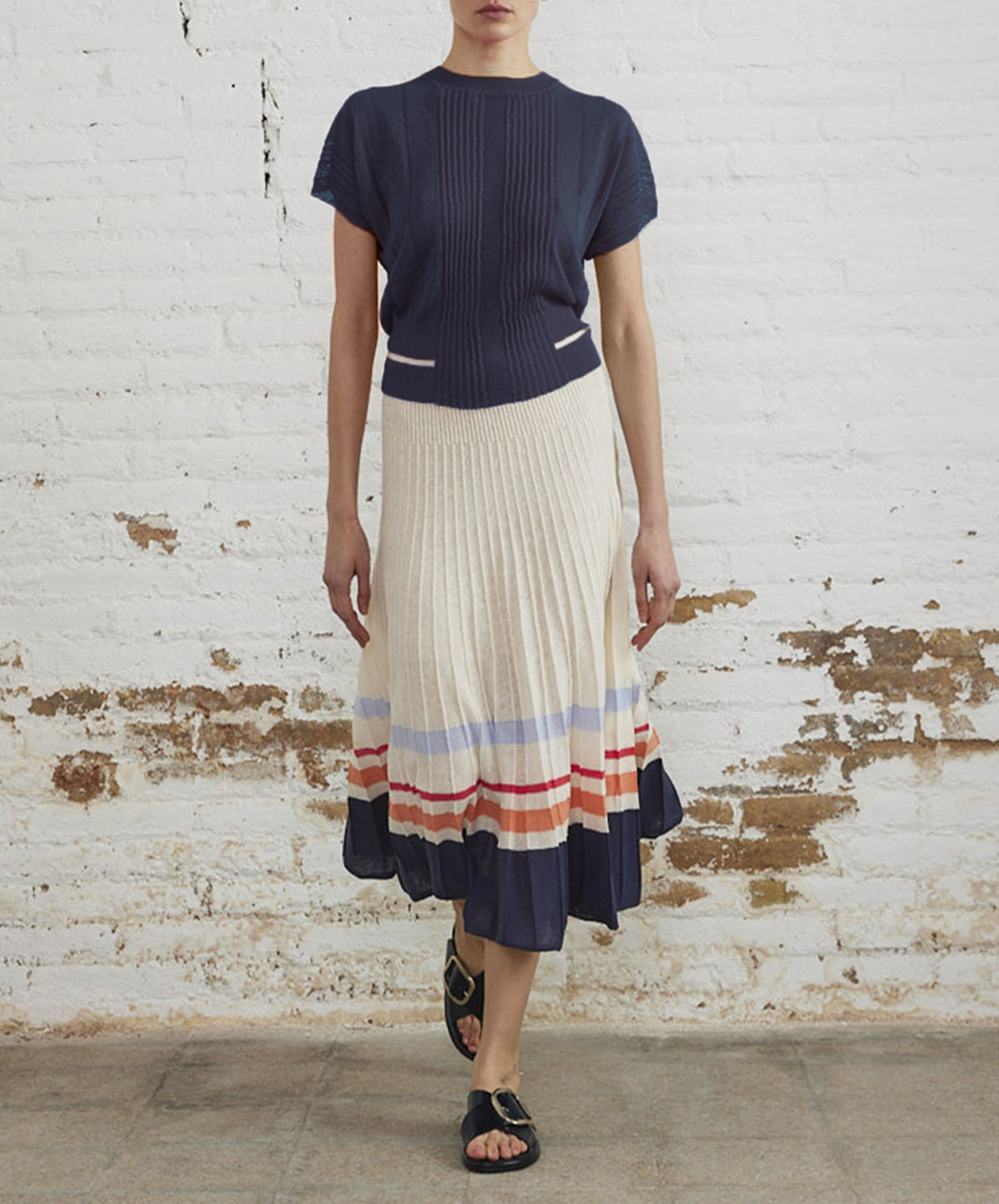 Knitted Midi Skirt