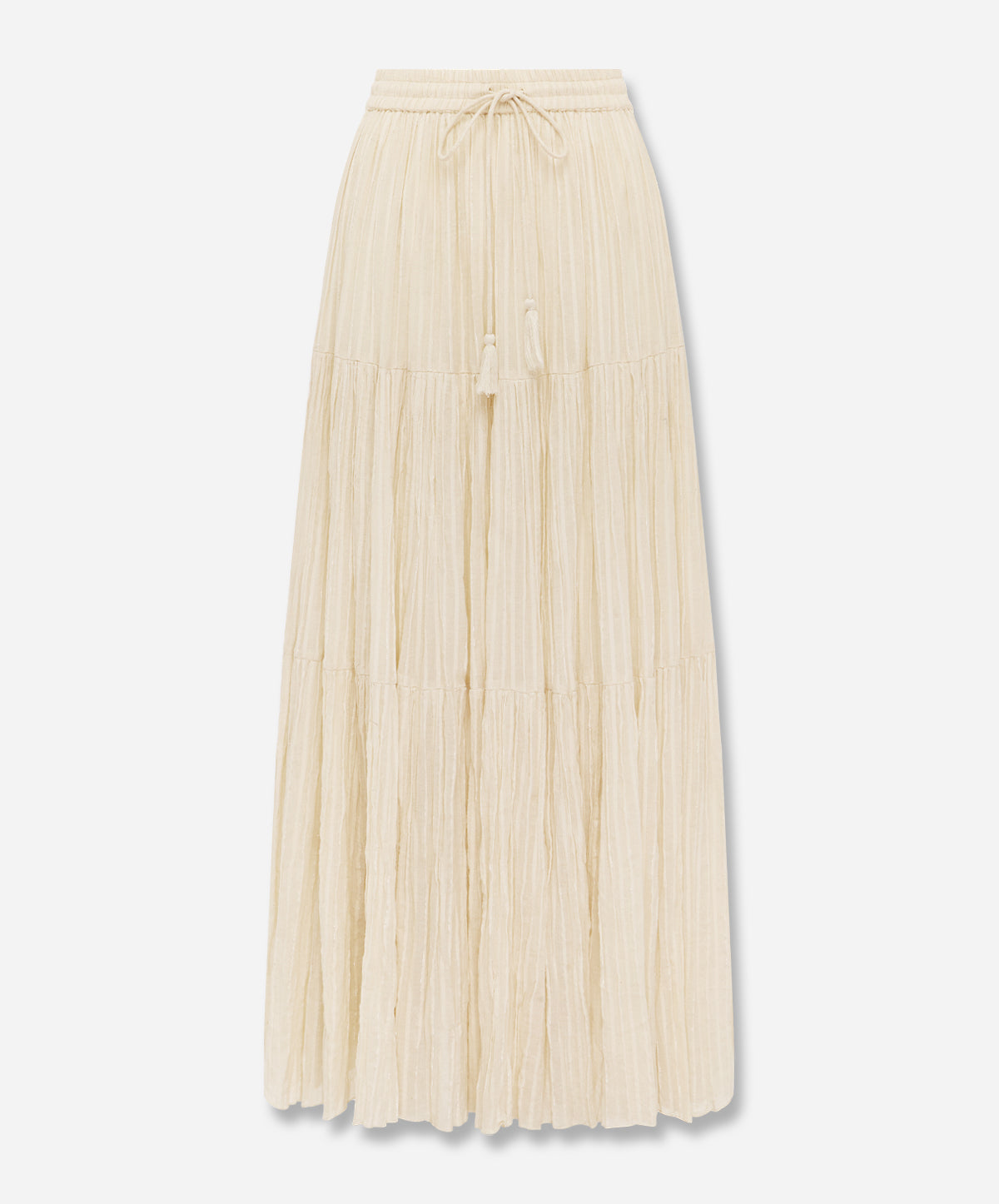 Ruffled Long Skirt