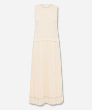 Load image into Gallery viewer, Knitted And Plain Long Dress