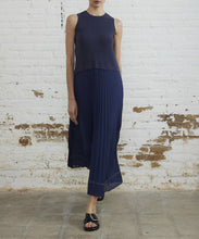 Load image into Gallery viewer, Knitted And Plain Long Dress