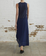 Load image into Gallery viewer, Knitted And Plain Long Dress