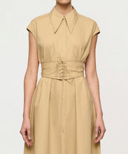 Load image into Gallery viewer, Callista Belted Dress