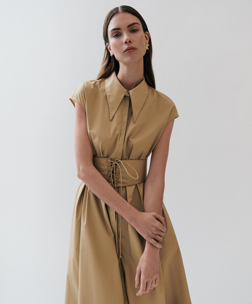 Callista Belted Dress