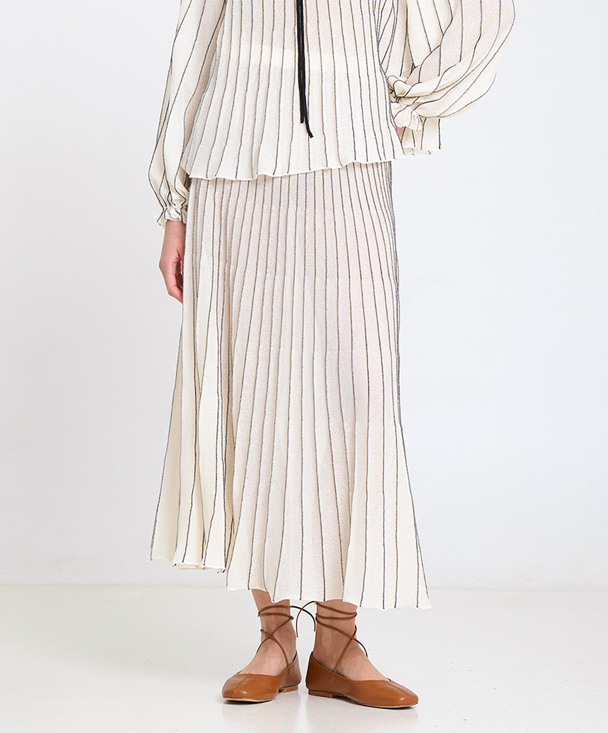 Midi Radial Skirt