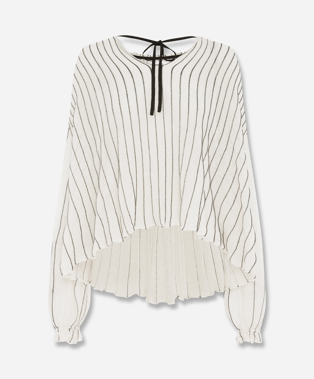 Radial Knitted Blouse