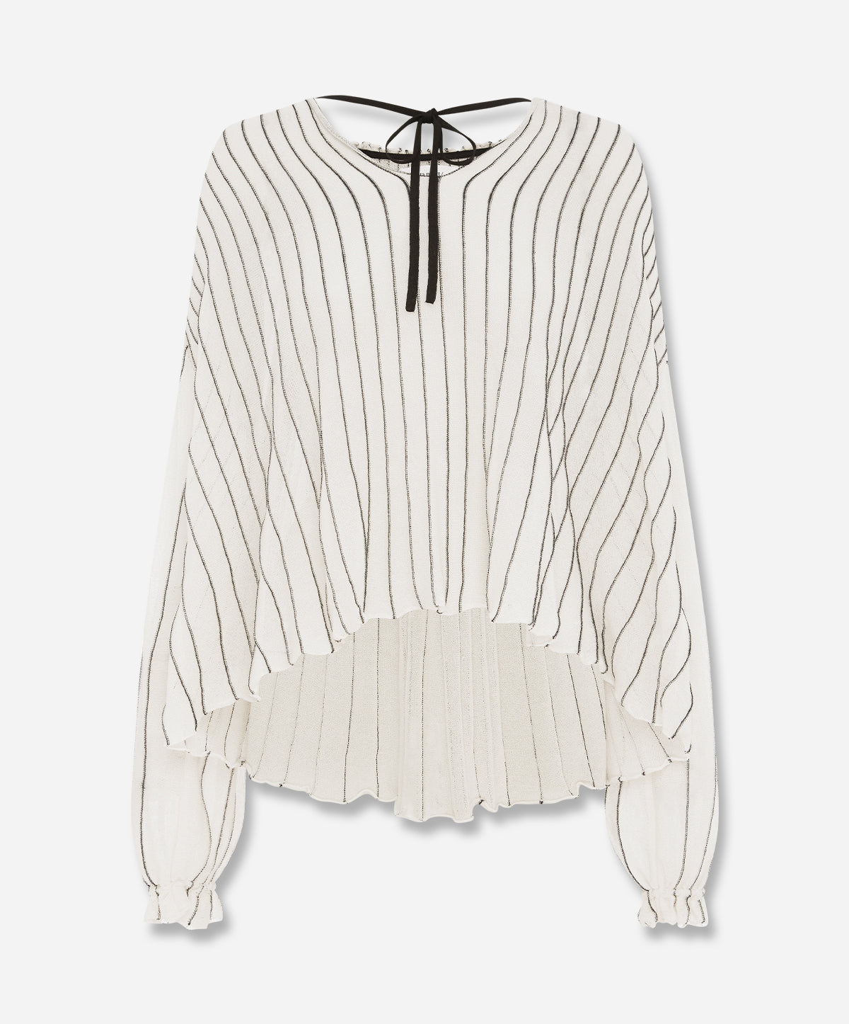Radial Knitted Blouse