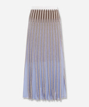 Load image into Gallery viewer, Striped Radial Knit Skirt