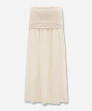 Load image into Gallery viewer, Mixed Knit And Woven Skirt