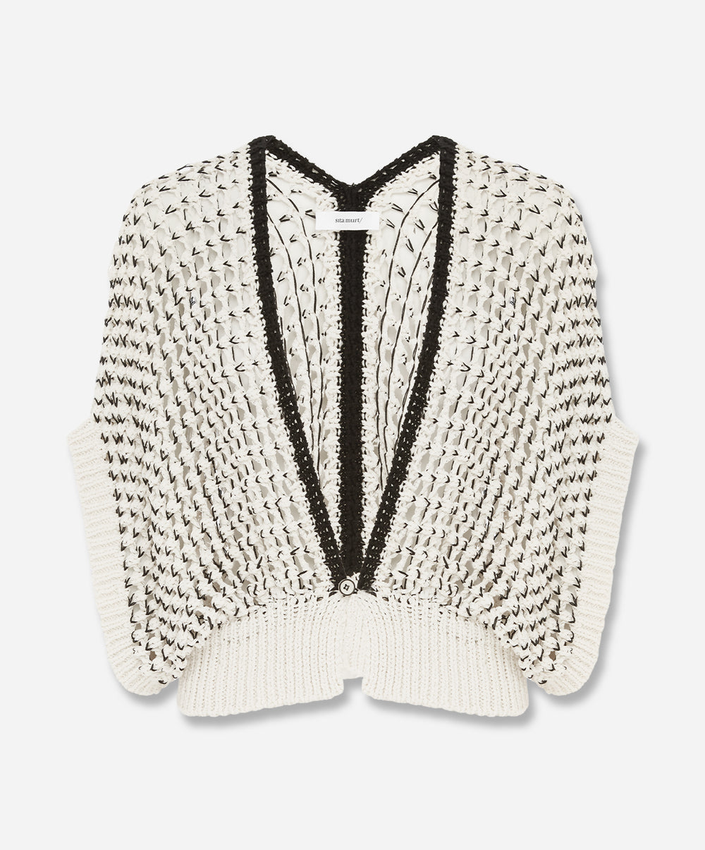 Textured Knit Vest