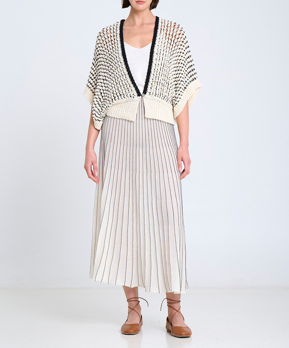 Textured Knit Vest
