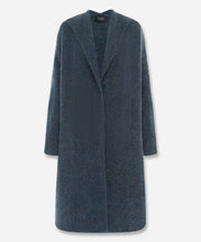 Load image into Gallery viewer, Blanc Mohair Wool Long Wrap Coat
