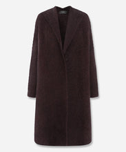 Load image into Gallery viewer, Blanc Mohair Wool Long Wrap Coat