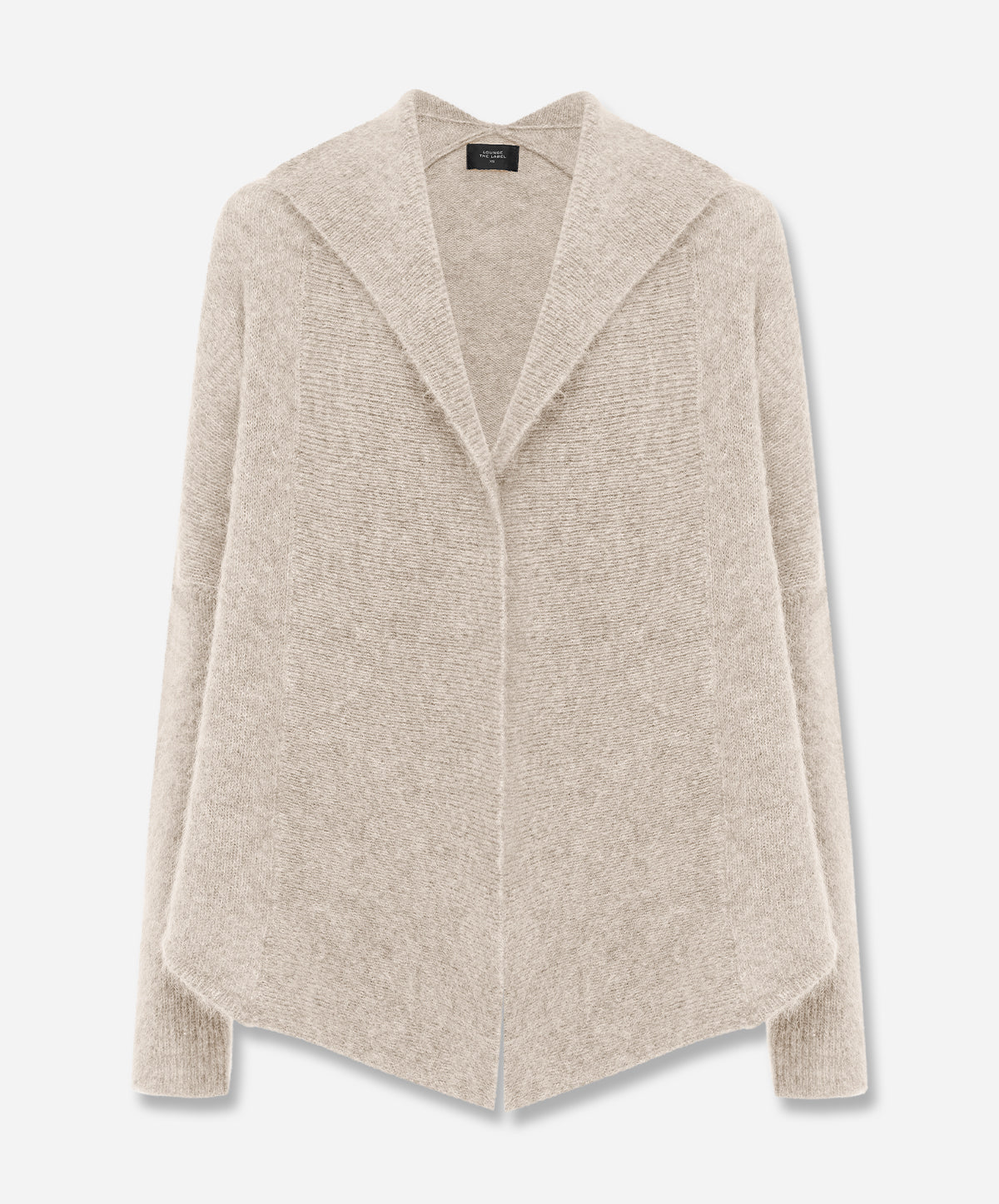 Vienna Mohair Wool Shawl Collar Short Cardigan