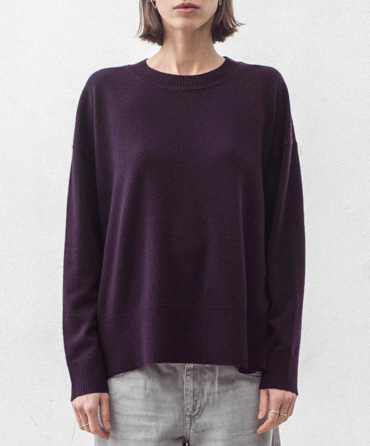 N.20 Cashmere Blend Oversize Crew