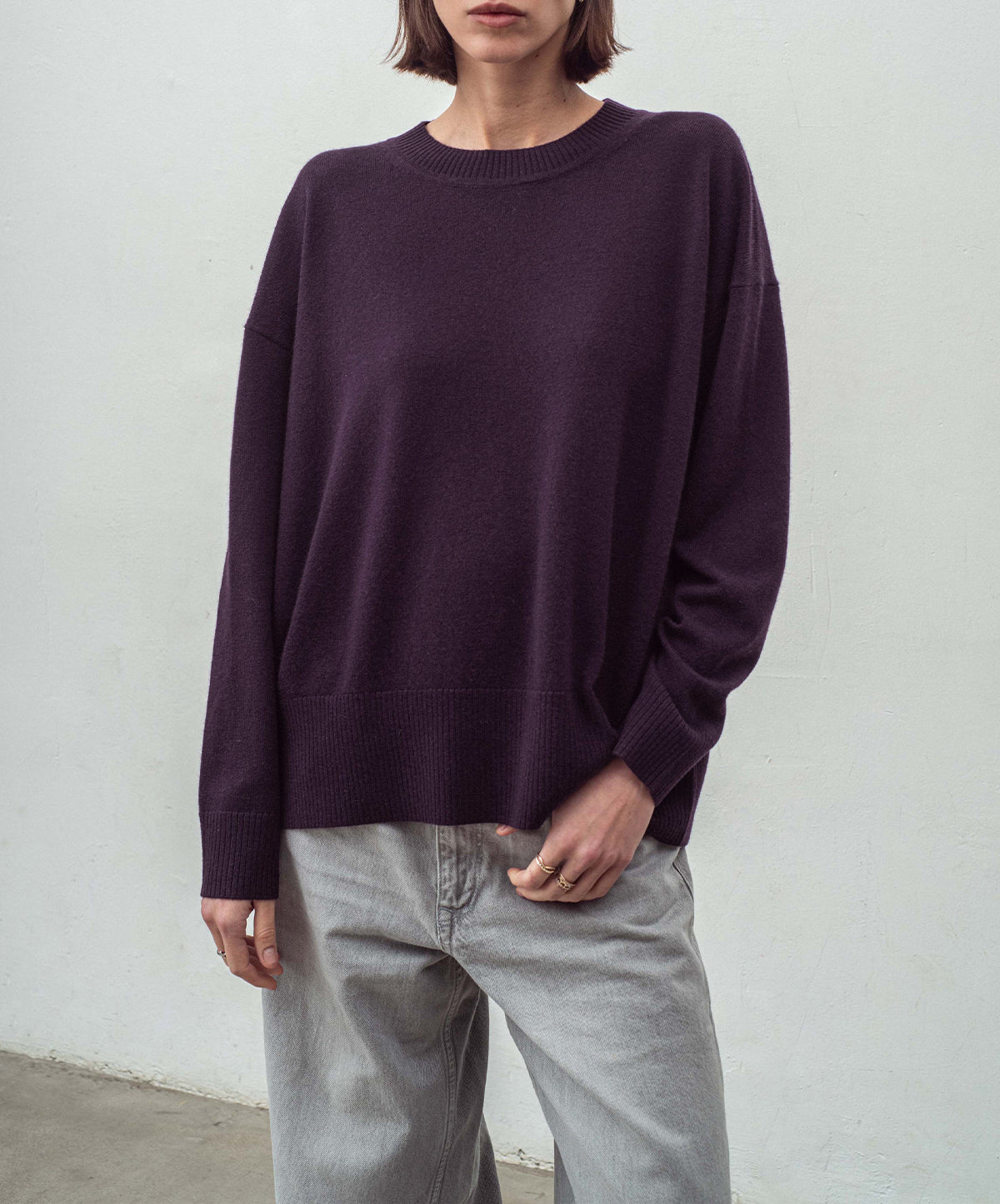 N.20 Cashmere Blend Oversize Crew