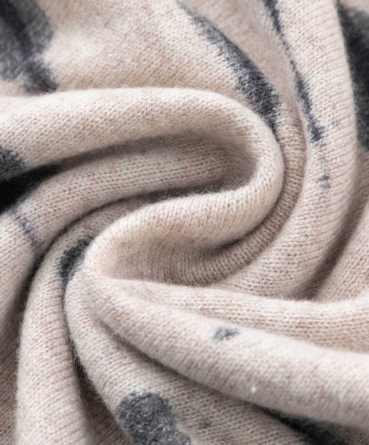 N.20 Cashmere Blend Oversize Crew Tie Dye