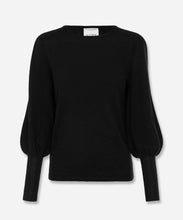 Load image into Gallery viewer, N.33 Cashmere Blend Bell Sleeve Crew