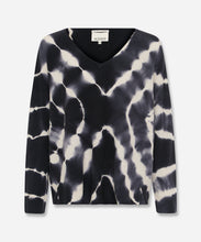 Load image into Gallery viewer, N.29 Cashmere Blend Tie-Dye V Neck