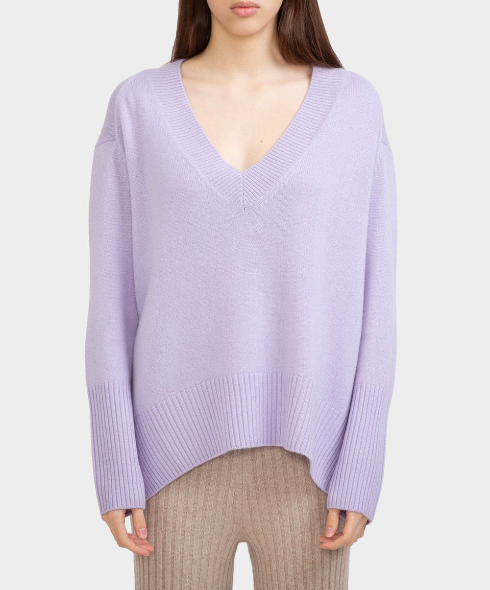 N.84 Cashmere Blend Oversized V Neck